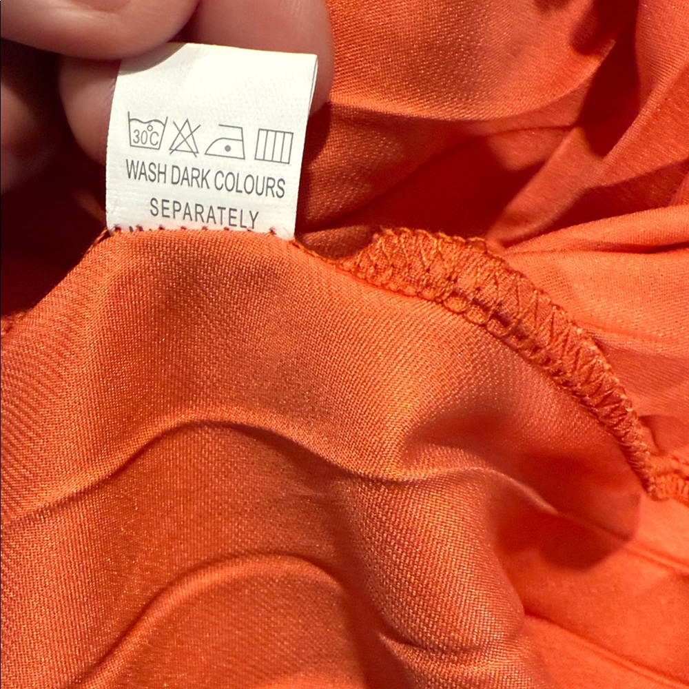 Amazon Orange Midi Dress - Picture 11 of 14